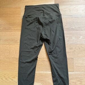 Quince Dark Green Leggings – Size L